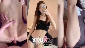 คลิปหลุด โอลี่แฟน สาวหีเนียน น้องมินาริ quacrr โดนพ่อหนุ่มเอาดุ้นควย ยัดหี เย็ดสด ขยับเข้าๆออกๆไม่กี่ที หีฟิต ก็รีด น้ำควย ให้พุ่งใส่เต็มหน้าท้องเลย